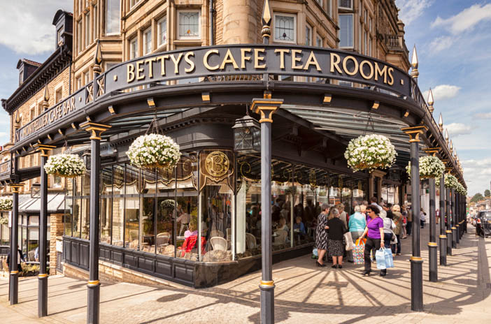 Betty’s Tea Rooms in Harrogate